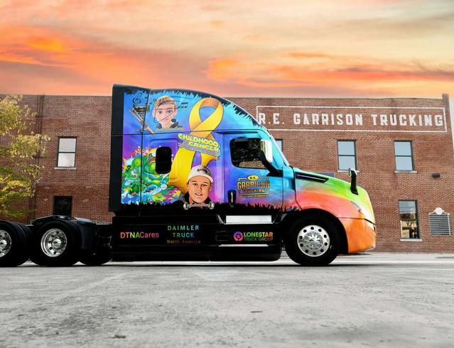 R.E. Garrison truck
